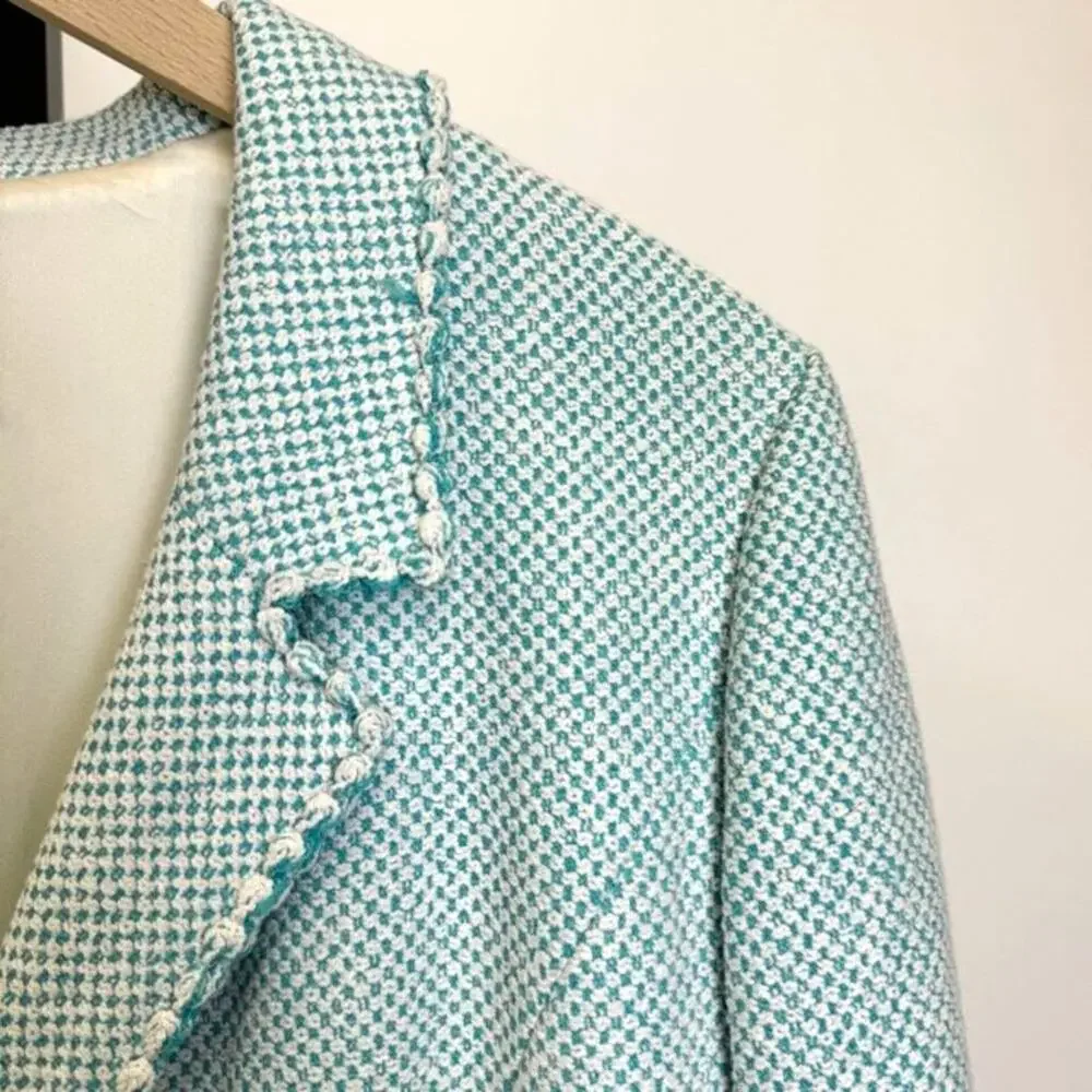 CHANEL vintage turquoise
